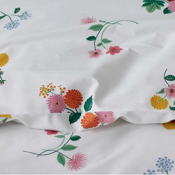 RIFLE PAPER DITSY DAHLIA FULL DUVET COVER - Picture 4 of 6
